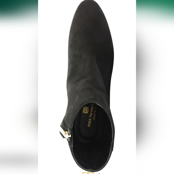 Bruno Magli Women's Vinny Black Suede Ankle Boots NWT size 11 - Picture 9 of 14